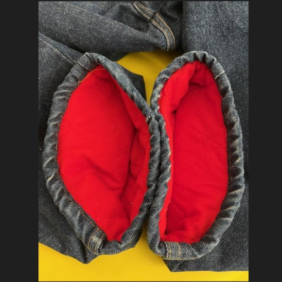 Men's Wrangler Rugged Wear Fleece Lined Jeans, Dark Wash, Size 34x30 - Picture 12 of 12